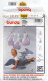Burda 9808 Infants' Rabbit, Bear, Dog or Dolphin Cushions, Uncut, Factory Folded Sewing Pattern