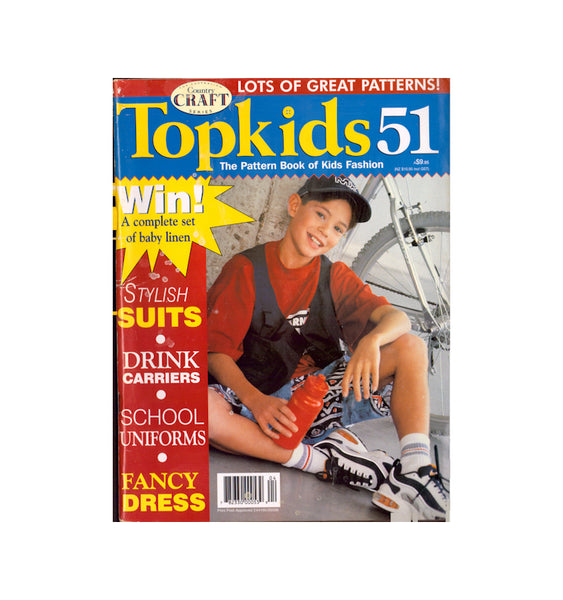 Topkids 51 The Complete Pattern Book of Kids' Fashion