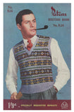 Patons R.14 - Knitting Designs for Men Instant Download PDF 52 pages