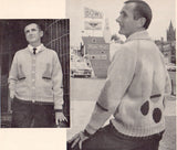 Patons 637 - 50s Knitting Patterns for Men Instant Download PDF 24 pages
