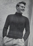Patons & Baldwin's Knitting Book 399 - 40s Knitting Patterns for Men Instant Download PDF 20 pages