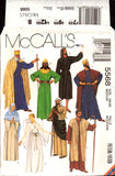 McCall's 5568 Adults' Nativity Theme, Biblical Costumes: Gowns, Robes and Accessories, Cosplay, Fancy Dress, Sewing Pattern Size Medium
