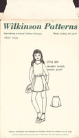 Wilkinson 800 Sewing Pattern, Primary School Sports Skirt, Waist 56cm, Uncut, Factory Folded, "Unprinted"