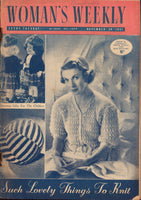 Your Choice of 9 Women's Weekly Magazines from 1951 - Use drop down list to select the edition you want