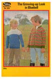 Patons 926 - Eight 70s Knitting Patterns for Boys and Girls Instant Download PDF 20 pages