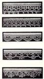 Myart Book 1 Crochet Edges - 50s Crochet Edge Patterns - Instant Download PDF 20 pages