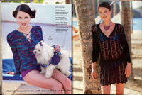 Vogue Knitting Spring/Summer 01 Magazine with Colourful, Holiday Knitting Patterns, Colour Pictures, Detailed Instructions, 116 pages