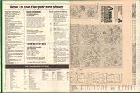 Anna by Burda Knitting and Needlecrafts Magazine No.8 August '86, Colour Photos, Master Patterns, Detailed Instructions, 38 pages
