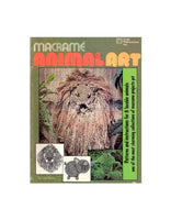 Macrame Animal Art - Vintage Macrame Animal Patterns Instant Download PDF 24 pages