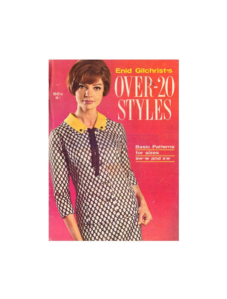 Enid Gilchrist's Over-20 Styles - Drafting Book - Instant Download PDF 48 pages
