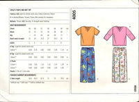 Get Creative 4005 Sewing Pattern Child's Pyjama 3-8 Uncut Factory Folded