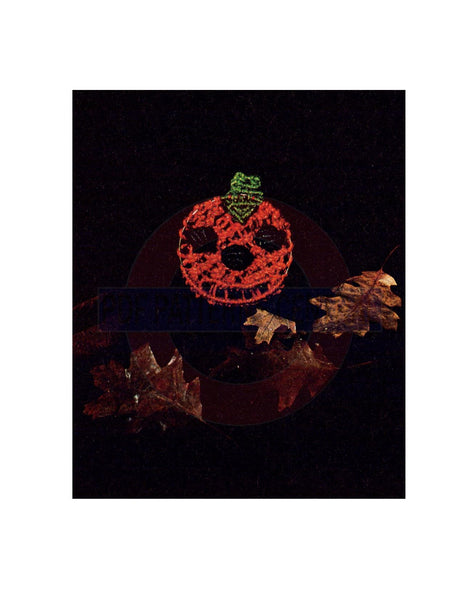 Vintage 70s Macrame Halloween Pumpkin Pattern Instant Download PDF 2 pages plus 5 pages with extra information about knots