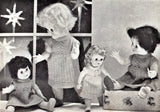 Patons Book No. C.12 - Vintage 50s - Knitting Patterns For Tea Cosies, Doll's Clothes and Toys Instant Download PDF 24 pages