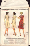 Vogue 1004 Basic Fitting Shell and Dress: Instructions to Assure Perfect Fit, Partially Cut, Complete, Sewing Pattern Size 14