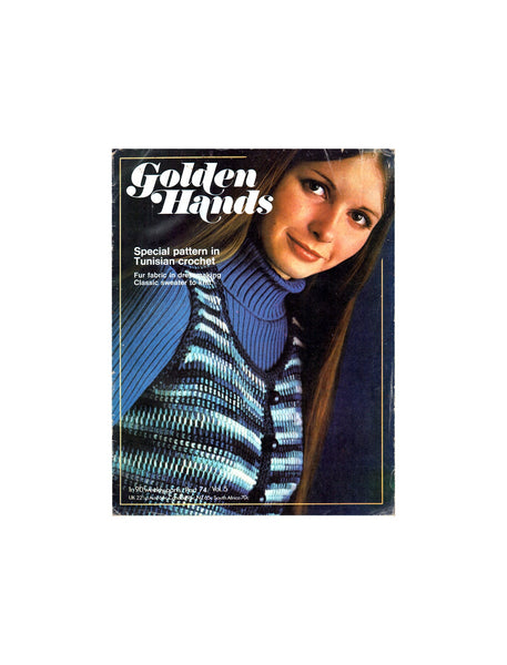 Golden Hands Weekly Part 74 Knitting, Dressmaking and Needlecraft Colour Magazine with Patterns and Instructions