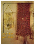 Macrame for Enthusiasts - vintage 70s macrame patterns Instant Download PDF 24 pages