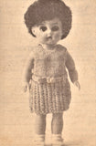 New Idea Magazine "Dolls Knitting Special" June 4 1966, Instant Download PDF 8 pages