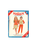 J&L 017 Sewing Pattern, Top, Pants and Shorts, Size 6-20, Uncut, Factory Folded