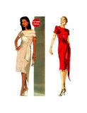 Vogue 1014 Fitted, Lined Bias Evening Dress, Uncut, Factory Folded, Size 14-20