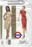 Vogue 1014 Fitted, Lined Bias Evening Dress, Uncut, Factory Folded, Size 14-20