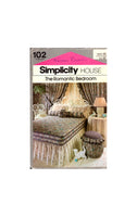 Simplicity 102 Sewing Pattern Bedroom items Uncut Factory Folded