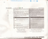 Vogue 1049 Sewing Pattern, Top, Size 32-55", Uncut, Complete