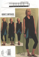 Vogue 1114 Issey Miyake Top and Leggings, Uncut, F/Folded Sewing Pattern Plus Size 16-22