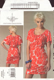 Vogue 1224 Sewing Pattern, Dress, Size 8-10-12-14, Cut Apart, Complete