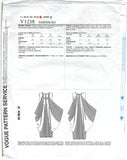 Vogue 1238 Issey Miyake Loose Fitting Draped Dress, Uncut, F/Folded, Sewing Pattern Size 4-18