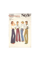 Style 1300 Sewing Pattern, Women's Trousers, Pants, Size 10, Cut, Complete