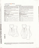 Vogue 1410 Sewing Pattern, Dress, Size 6-8-10-12-14, Cut, Complete