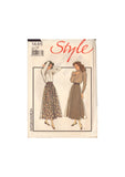 Style 1446 Sewing Pattern, Misses' Flared or Gathered Skirt, Size 12, Neatly Cut, Complete
