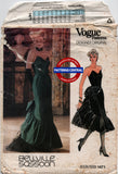Vogue 1471 Strapless Evening Dress in Two Lengths, Uncut, Factory Folded, Size 8
