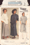 Vogue 1521 Sewing Pattern, Dress, Top and Skirt, Size 12, Cut, Complete