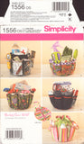 Simplicity 1556 Sewing Pattern, Organizer, One Size, Uncut Factory Folded