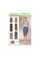 Simplicity 1559 Sewing Pattern, Pants and Skirts, Size 8-14, Uncut, Factory Folded