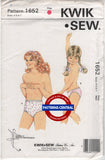 Kwik Sew 1652 Child's Underwear/Panties in Full Brief or Bikini Style, Uncut, Factory Folded Sewing Pattern Size 4-7 child