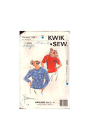 KwikSew 1831 Sewing Pattern Top Size XS-S-M-L-XL Uncut Factory Folded
