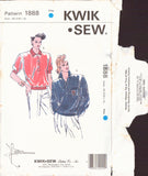Kwik Sew 1888 Sewing Pattern Misses' Pullover Size XS-S-M-L-XL Uncut Factory Folded