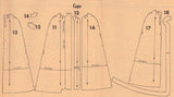 Vogue 1897 Sewing Pattern, Dress and Cape, Size 12, Uncut, Incomplete