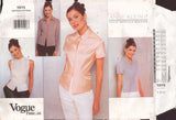 Vogue 1915 Sewing Pattern Blouse, Size 8-10-12, Cut, Complete