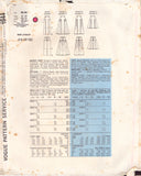Vogue 1944 Sewing Pattern, Misses' Skirt, Size 14-16-18, Cut, Complete