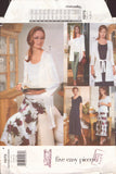 Vogue 1975 Sewing Pattern, Jacket, Dress, Top, Skirt & Pants, Size 8-12, Uncut