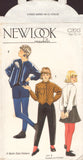 New Look C2013 Sewing Pattern, Jacket, Ages 10-14, Uncut, Factory Folded