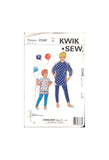 Kwik Sew 2048 Girls' Pants, Tops, Uncut, Factory Folded, Sewing Pattern, Size 4-5-6-7