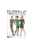 Style 2168 Semi-Fitted Dresses with Round Neckline, Optional Flounced Lower Edge, Uncut, Factory Folded Sewing Pattern Multi Size 8-18