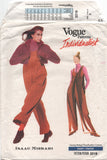 Vogue 2219 Issac Mizrahi Jacket, Jumpsuit and Top, Uncut, F/Folded, Sewing Pattern Size 8