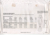 Kwik Sew 2255 Princess Line Dress with Back Ties, Uncut, Factory Folded, Sewing Pattern Size 8-16
