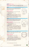 Kwik Sew 2379 Sewing Pattern, Back Packs, One Size, Partially Cut, Incomplete