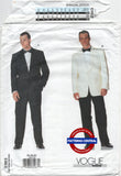 Vogue 2383 Men's Evening Jacket and Pants, Uncut, Factory Folded, Size 38-42